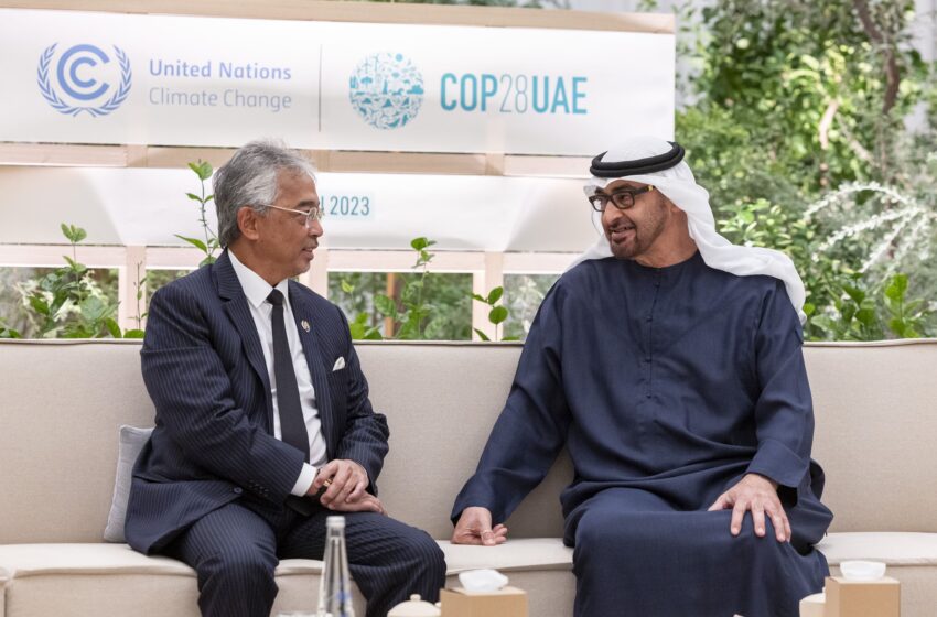  UAE President welcomes heads of delegation at COP28