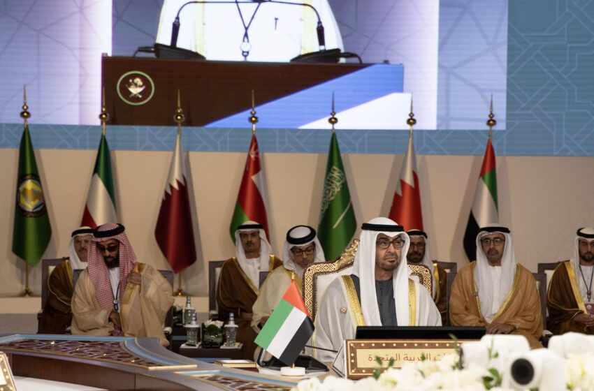  UAE President heads UAE delegation to 44th GCC Summit inaugurated by Emir of Qatar