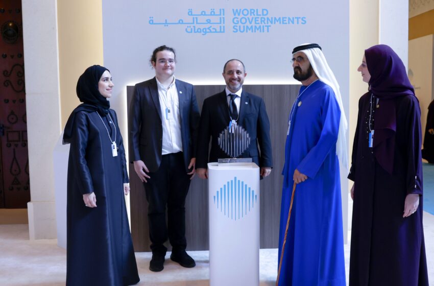  Mohammed bin Rashid honours winners of 6th Edge of Government Award
