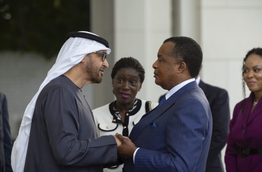  UAE President receives President of Congo-Brazzaville