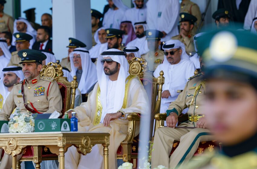  Hamdan bin Mohammed attends Dubai Police Academy graduation ceremony
